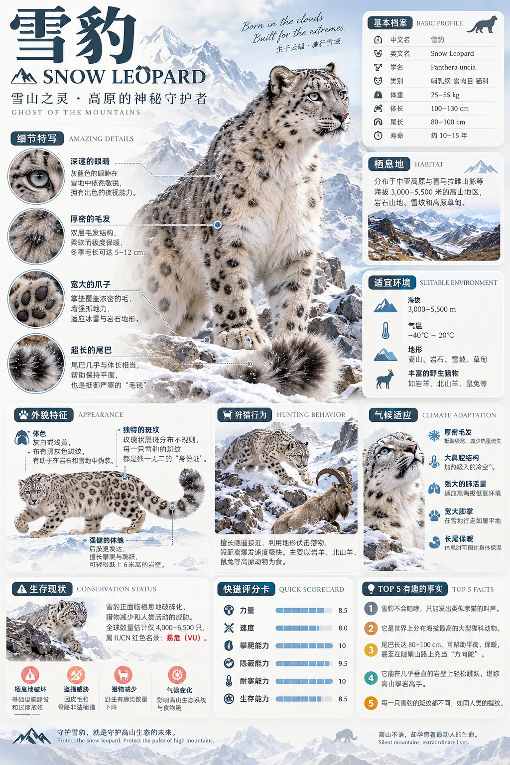 Modular encyclopedia infographic card