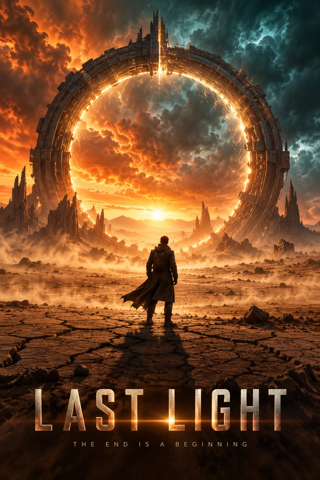 Sci-Fi Film Poster Last Light