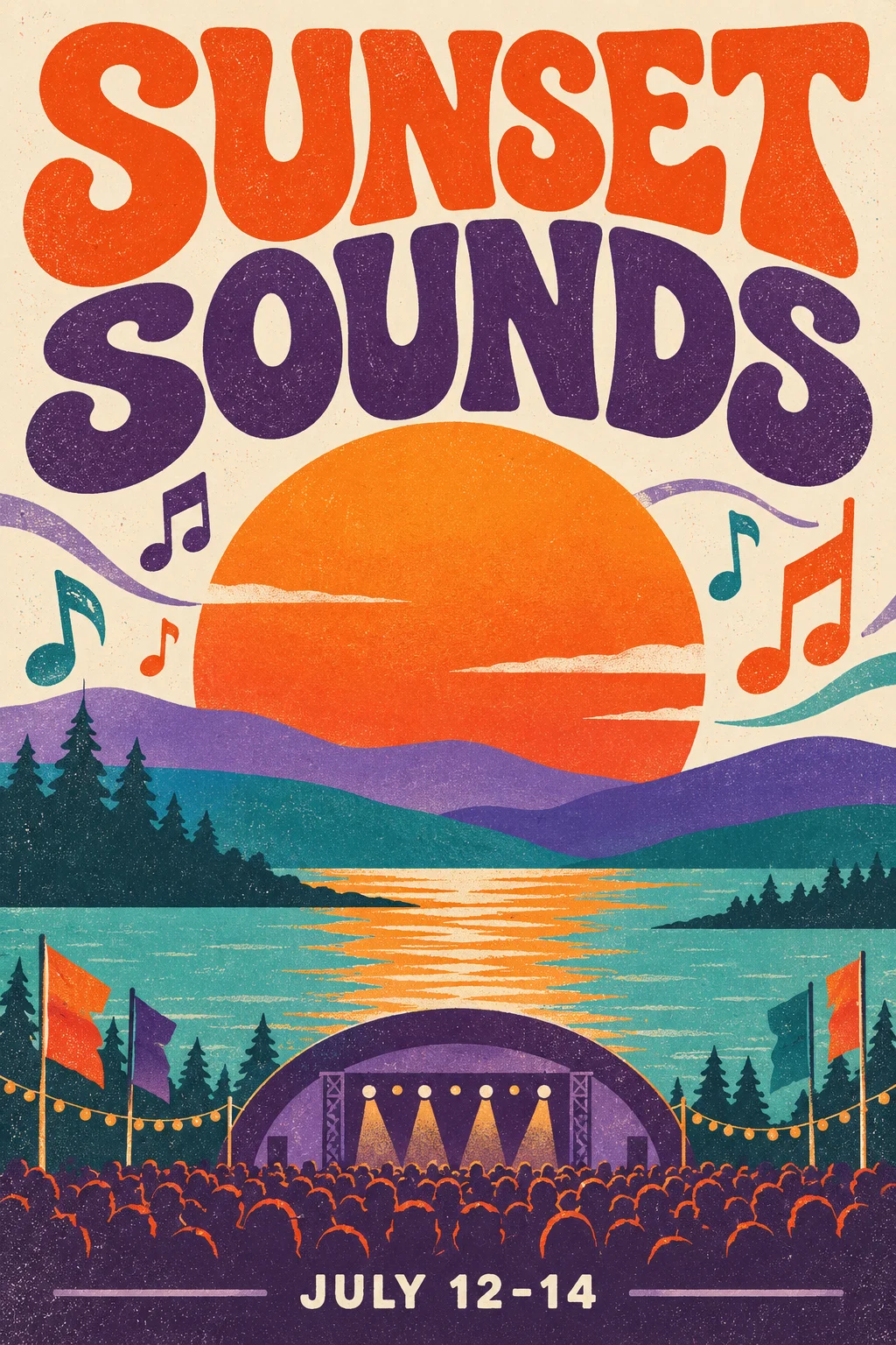 Indie Music Festival Poster