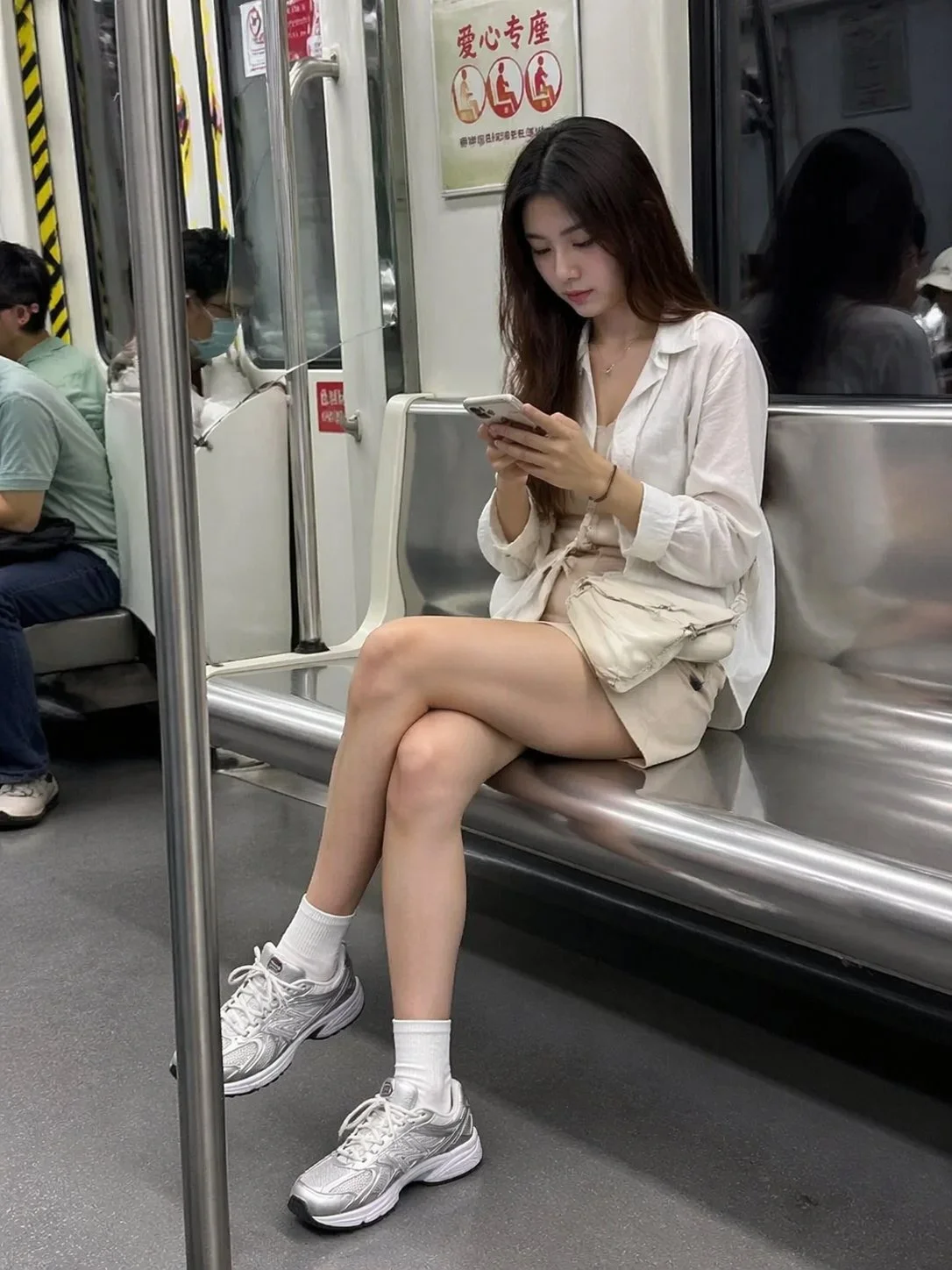 Subway Candid Photo