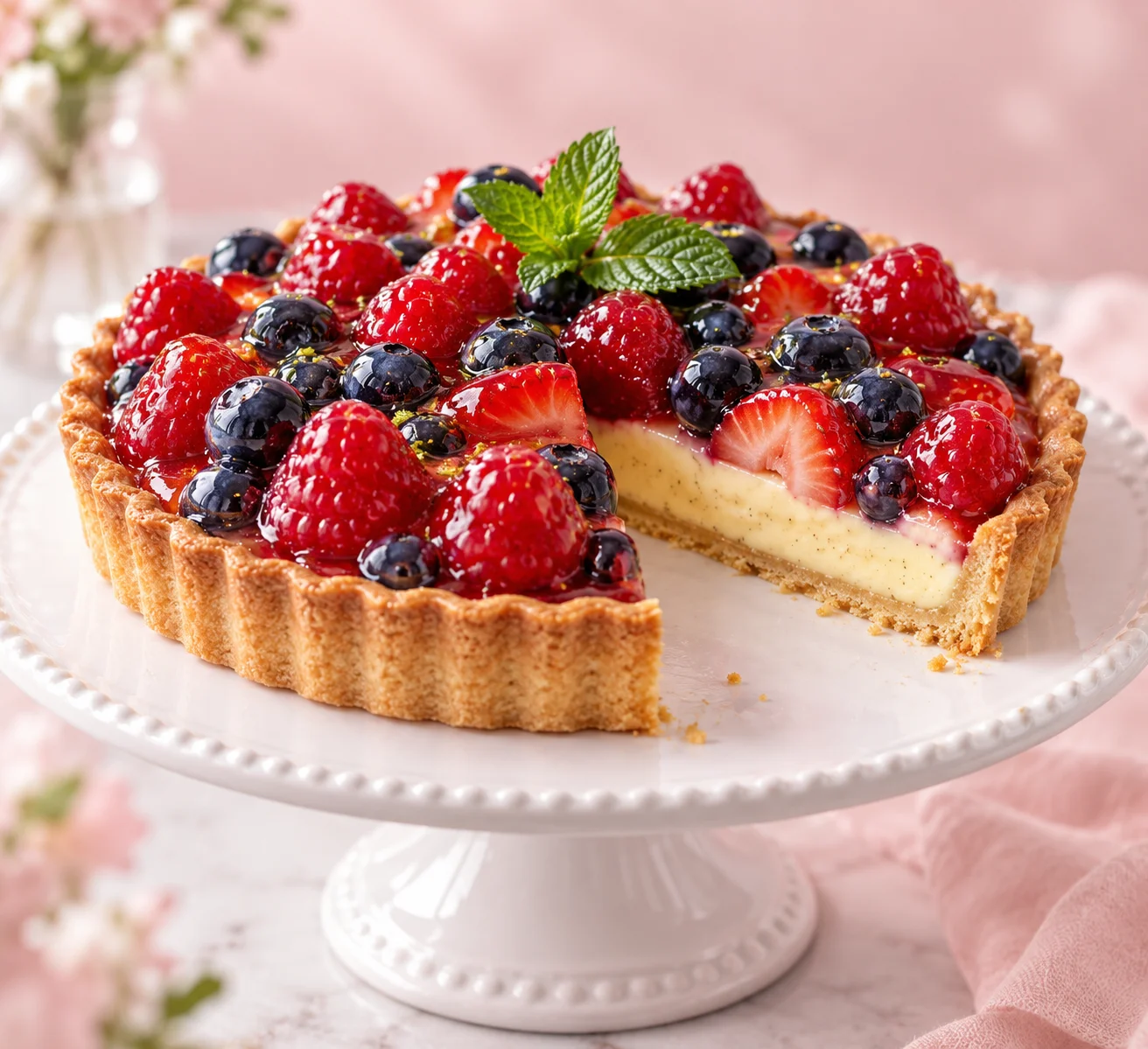 Berry Fruit Tart Patisserie
