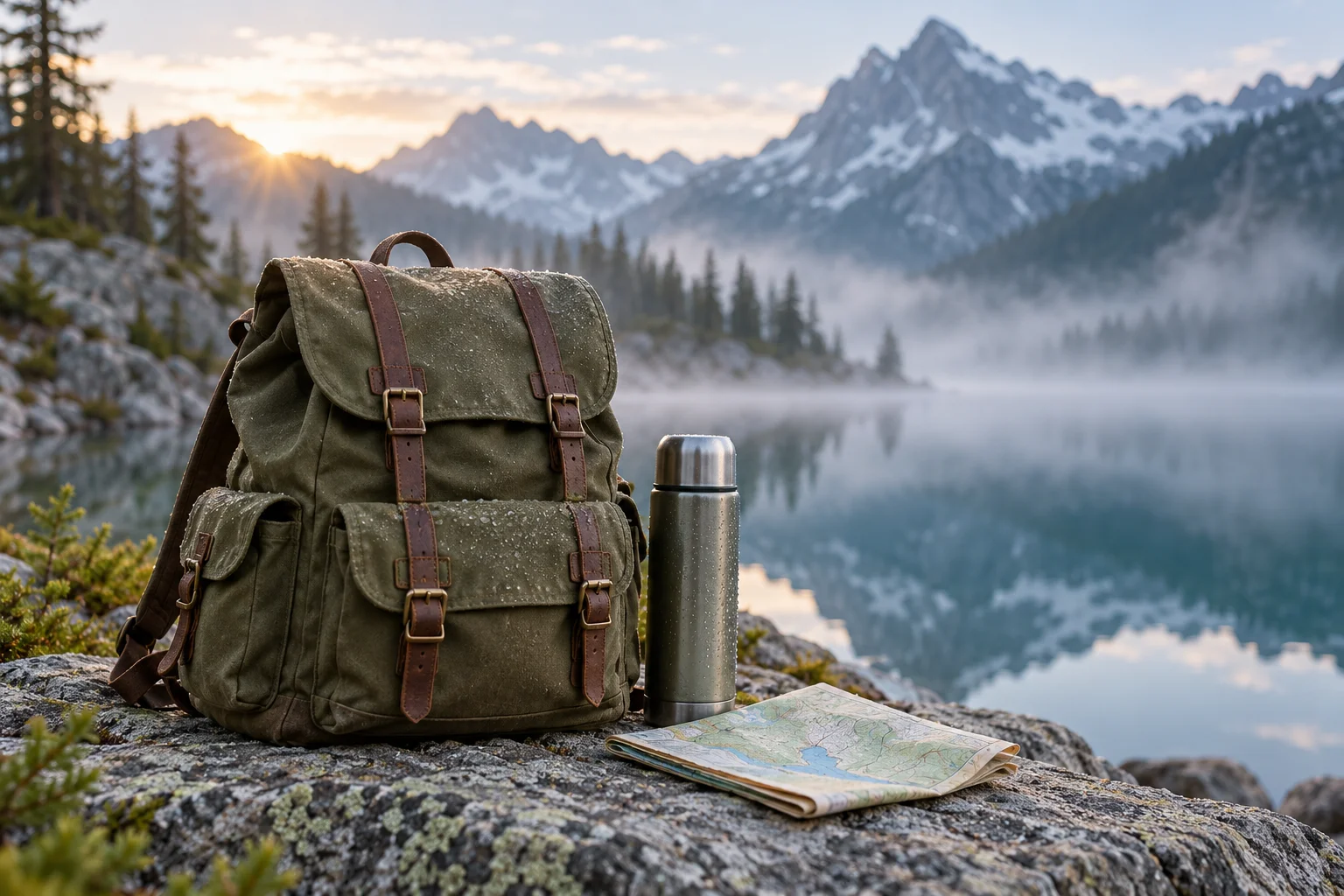 Canvas Backpack Outdoor Lifestyle