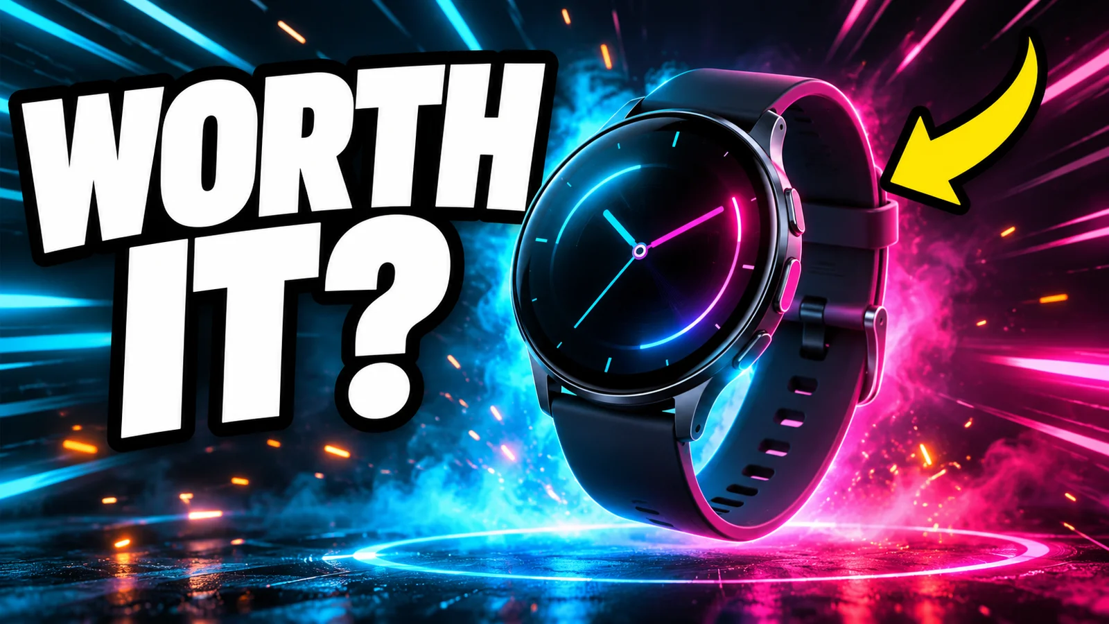 Tech Review YouTube Thumbnail
