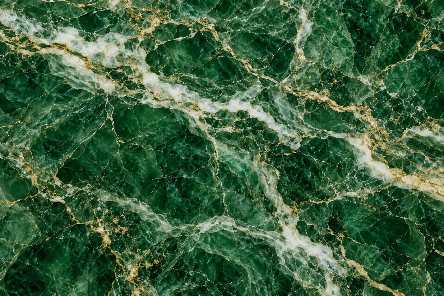 Green Marble Texture Gold Veins