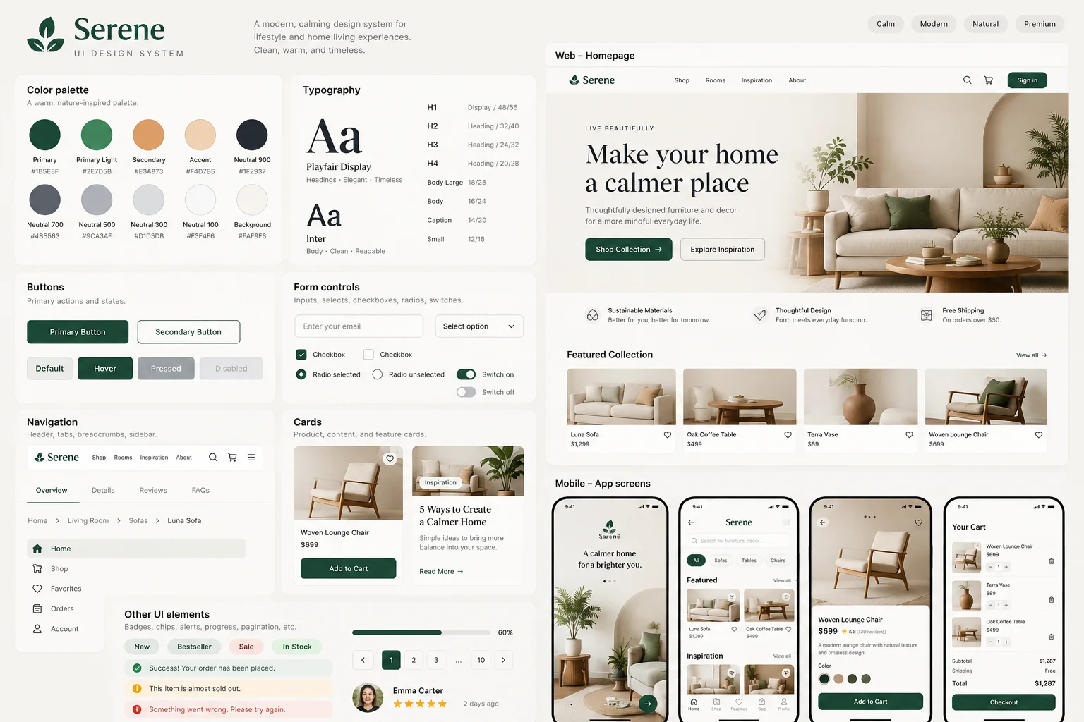Custom Style UI Design System