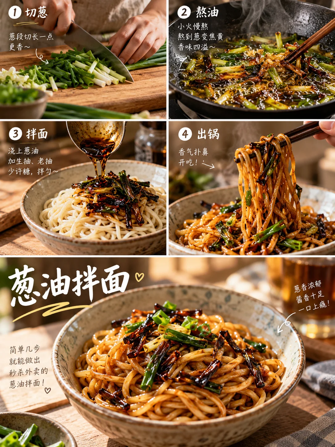 Xiaohongshu cooking tutorial card