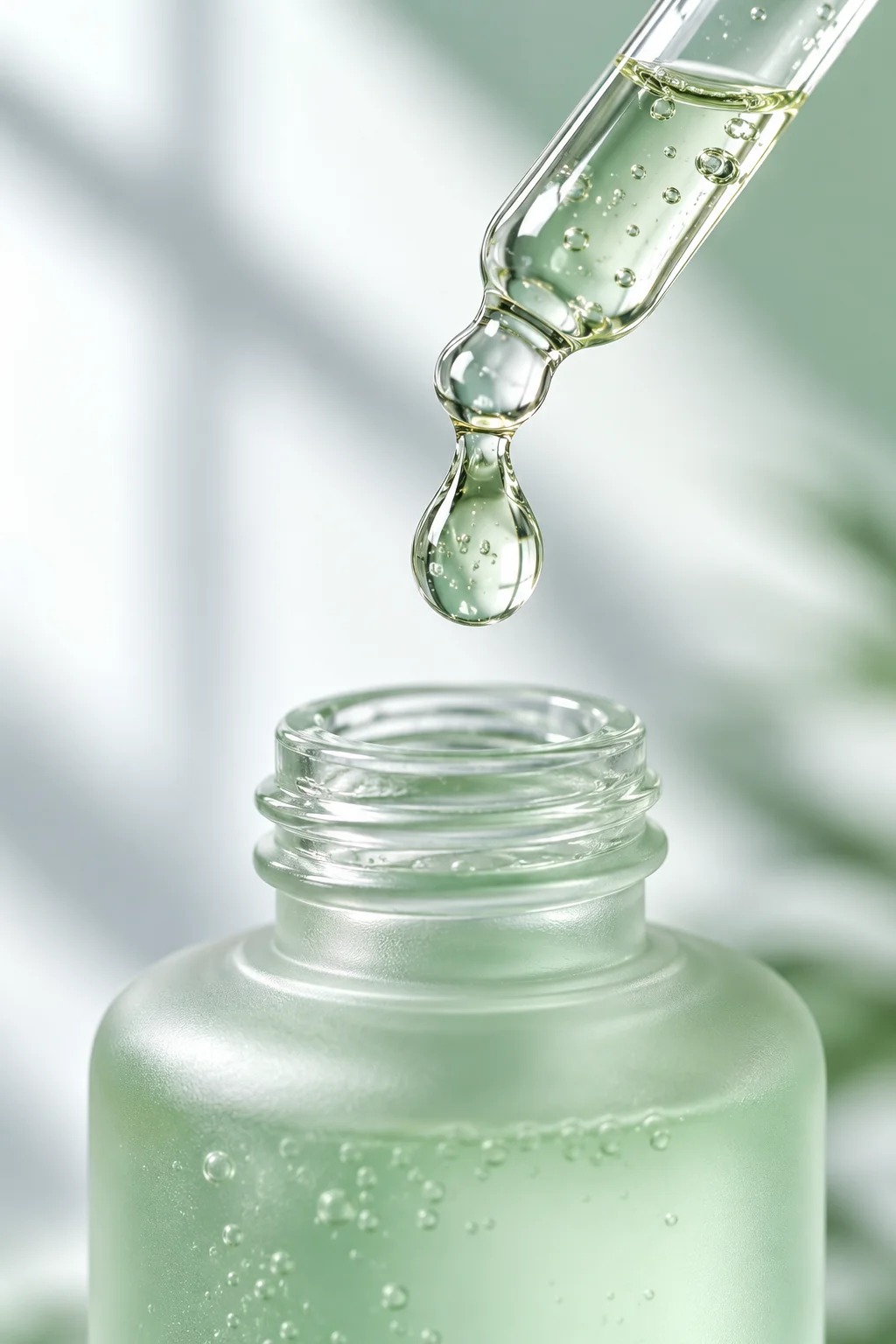 Skincare Serum Drop Macro